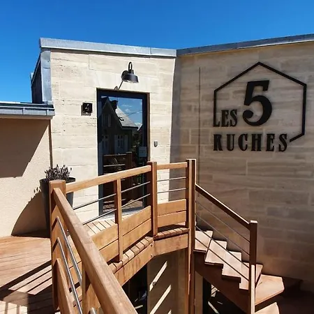 Hostal Les 5 Ruches Courseulles-sur-Mer Exterior foto